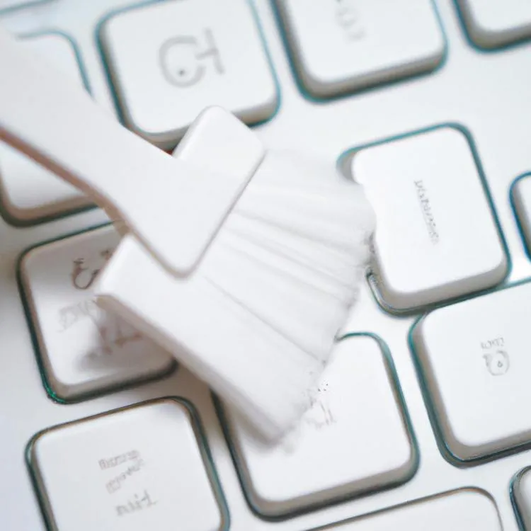 Jak wyczyścić klawiaturę w laptopie?