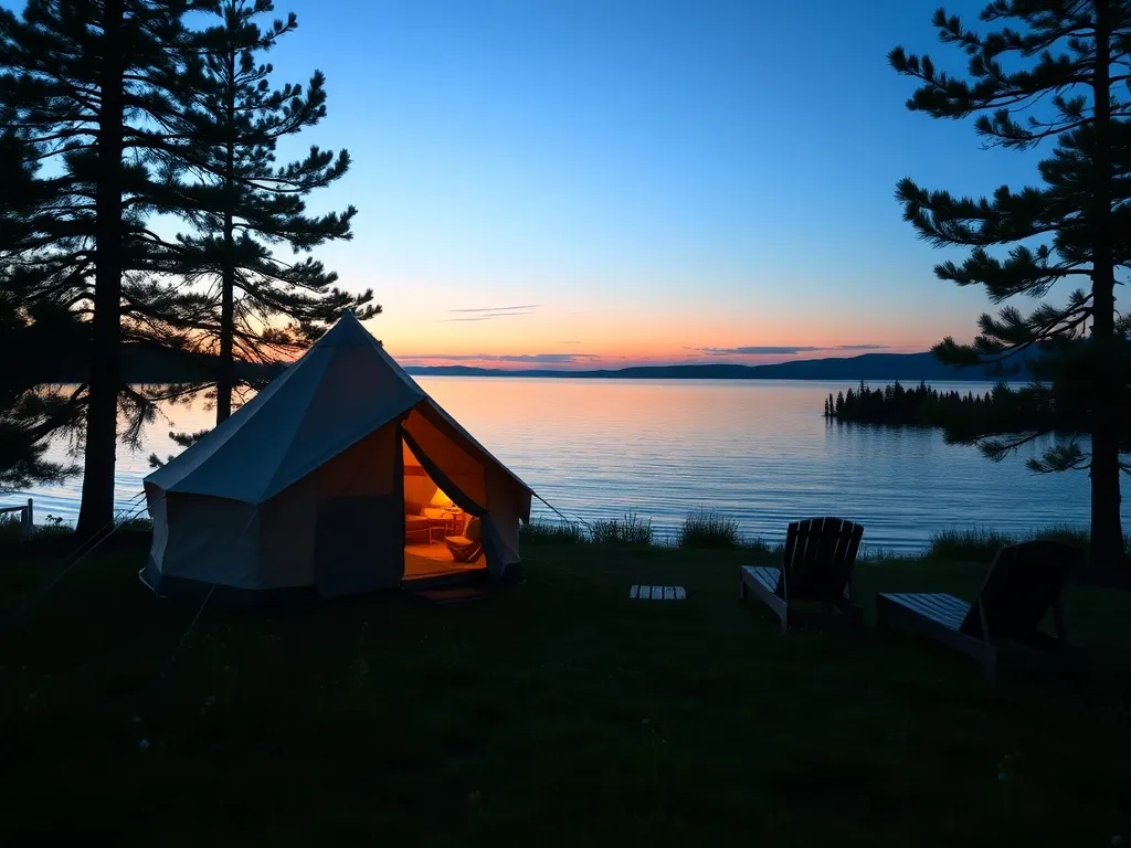 Lake glamp Mikołajki: odkryj wyjątkowy glamping w sercu Mazur
