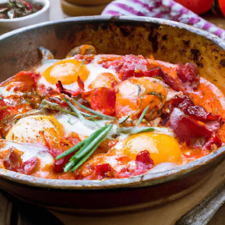 Szakszuka z boczkiem – smaczne i sycące danie na każdą porę dnia