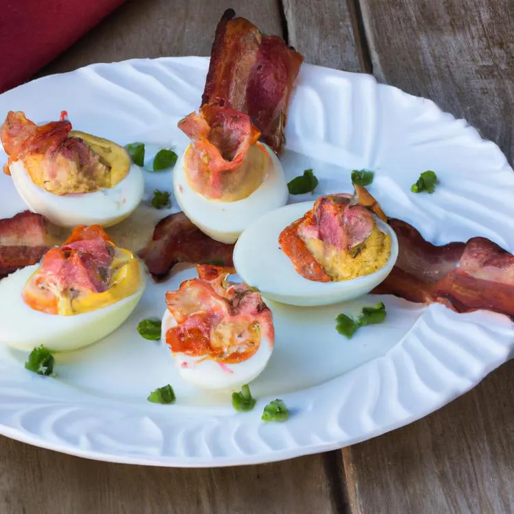 Jajka faszerowane boczkiem – krok po kroku przepis na pyszne przekąski
